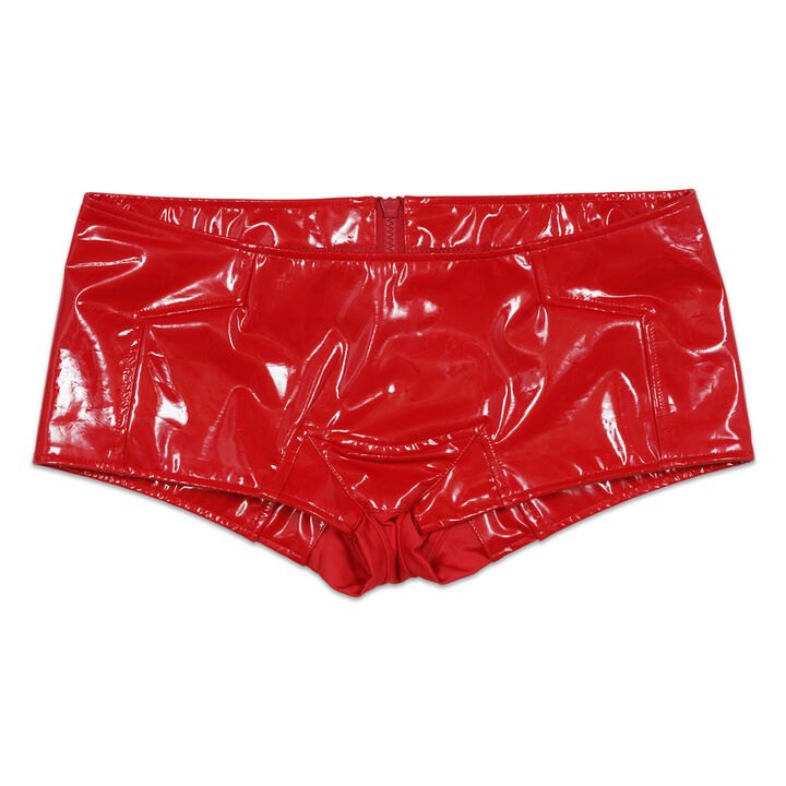 Laminated swim pants,red, medium image number 0