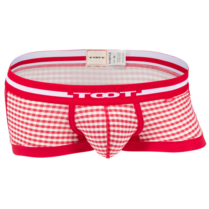 Gingham Check Boxer II,red, medium image number 0