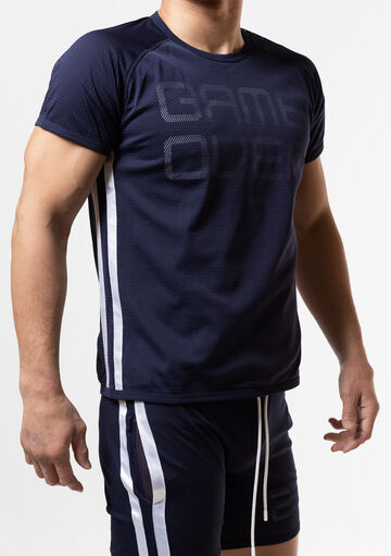 Double Layered Mesh Techno T,navy, small image number 4