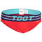 Vivid Color Flat Bikini,red, swatch