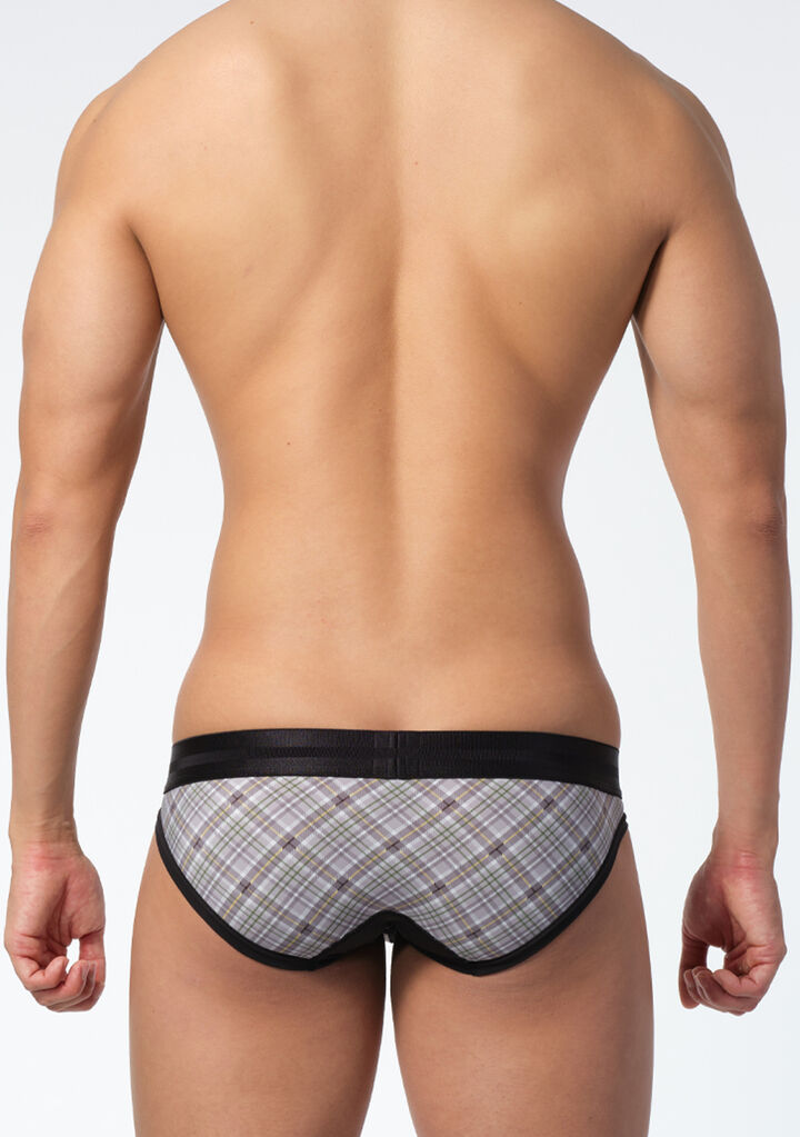 TOOT Tartan Check Bikini,black, medium image number 2