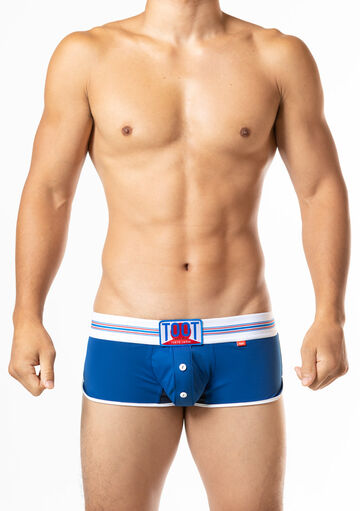 Smooth Fit Trunks,blue, small image number 1