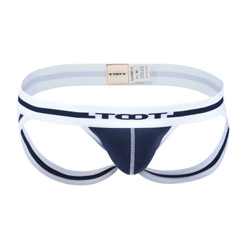 Color Cotton Jockstrap,navy, small image number 0