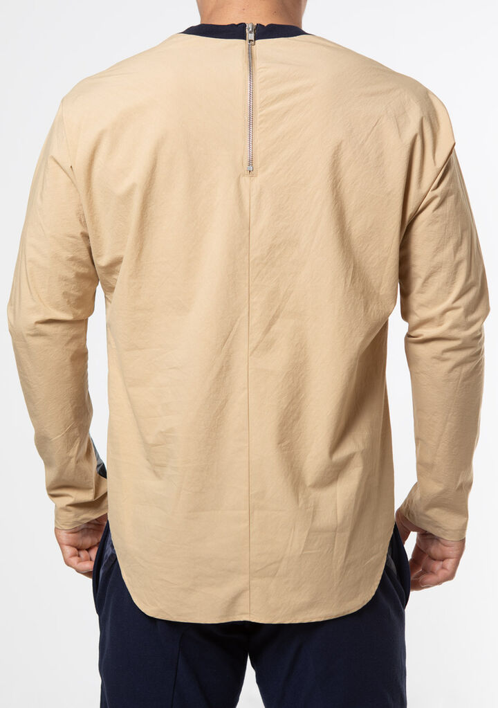 Solid Dolman Shirt,khaki, medium image number 3