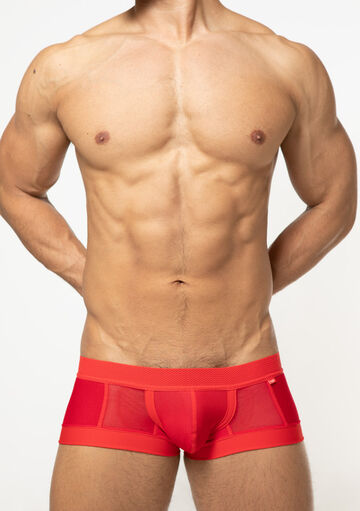 Cuatro Mesh Boxer,red, small image number 1