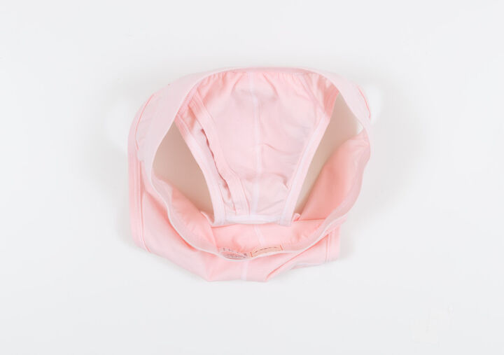 Piece-Dyed Cotton Brief,pink, medium image number 12