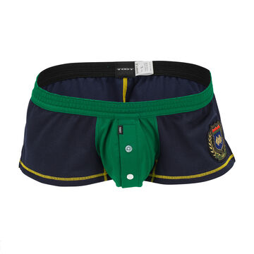 Patched Pique Fit Trunks image number 0