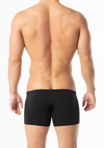 Cotton Long Boxer,black, small image number 3