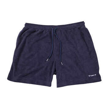 Relaxing Pile Shorts,navy, small image number 0