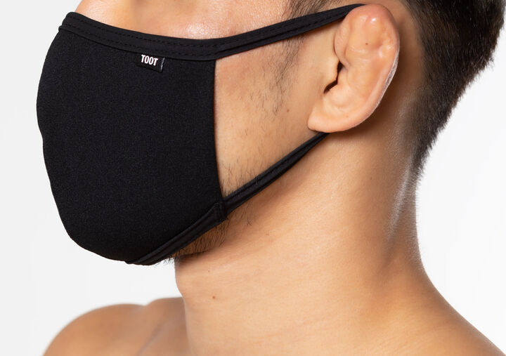 TOOT Stretch Face Mask,black, medium image number 1