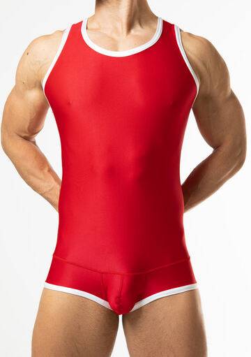 Stretch Singlet,red, small image number 1