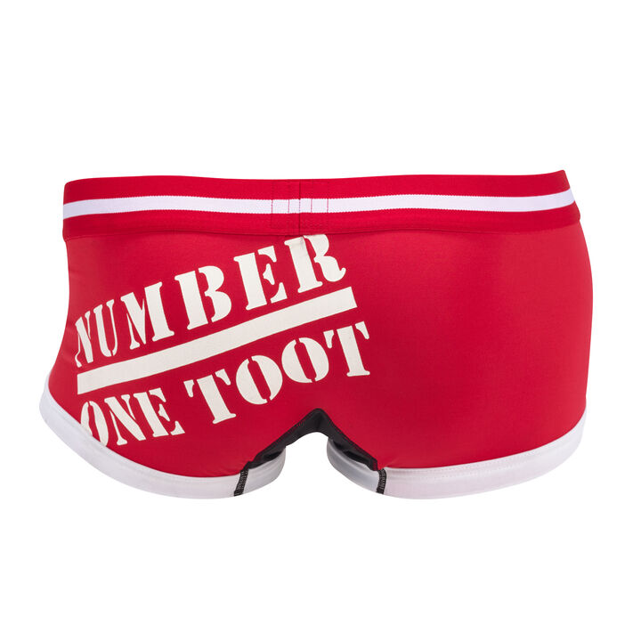 Number One TOOT Boxer,red, medium image number 0