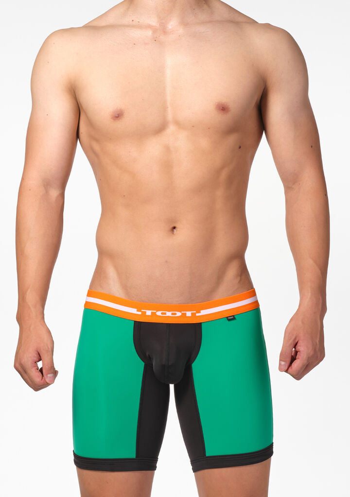 Tribal Long Boxer,green, medium image number 1