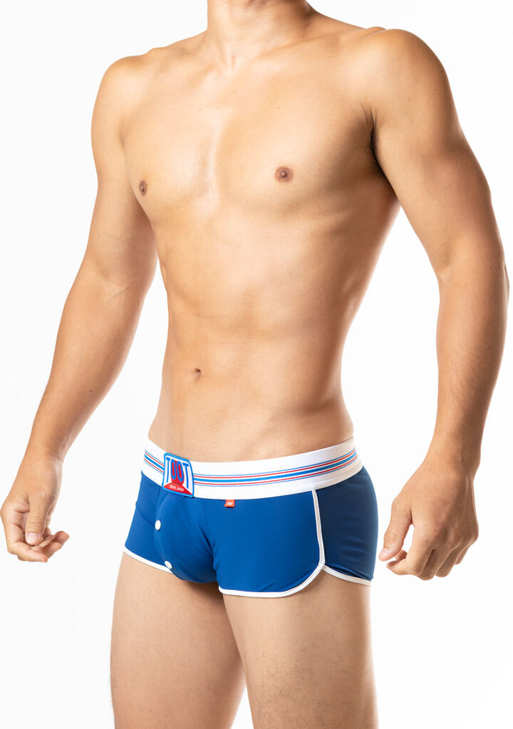 Smooth Fit Trunks,blue, medium image number 2