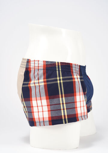 Hybrid Tartan Check Trunks,navy, small image number 3