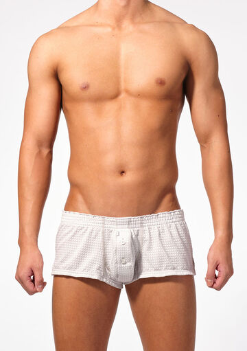 Delave Seersucker Fit Trunks,gray, small image number 1