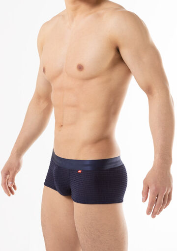 Willow Crepe Fit-Trunks,navy, small image number 2
