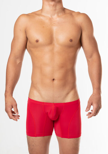 Athletic Long Boxer,red, small image number 1