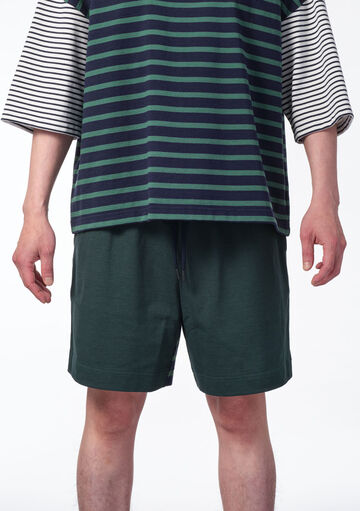 Marine Stripe Shorts,green, small image number 1