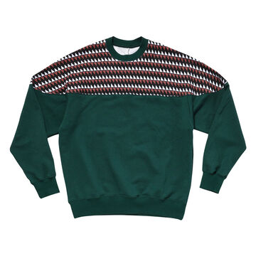 Tribal△ Pullover,green, small image number 0