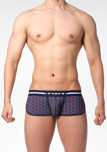 Monogram Running Boxers,navy, small image number 1