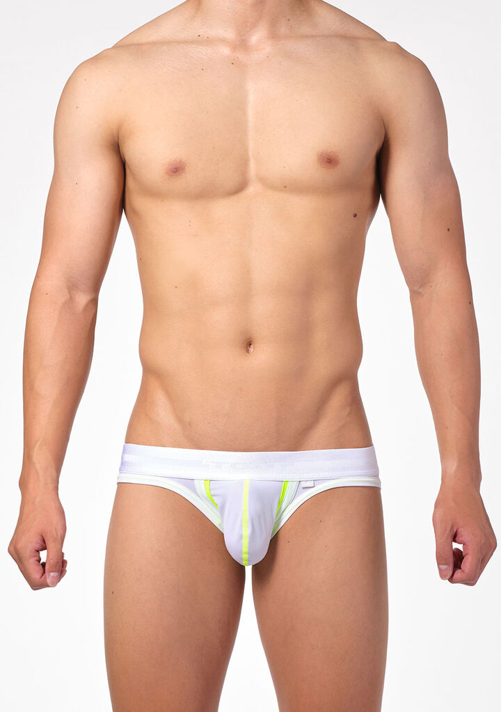 Neon Line Nylon Bikini image number 1