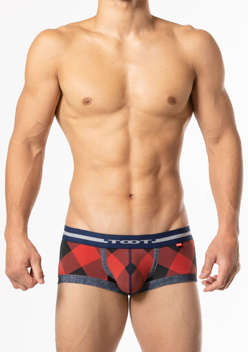 Buffalo Check Boxer,red, small image number 1