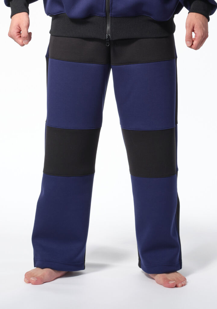 Two-tone Track Pants,navy, medium image number 1
