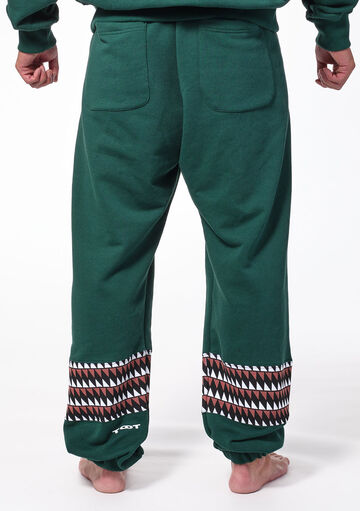 Tribal△ Jogger Pants,グリーン, small image number 2