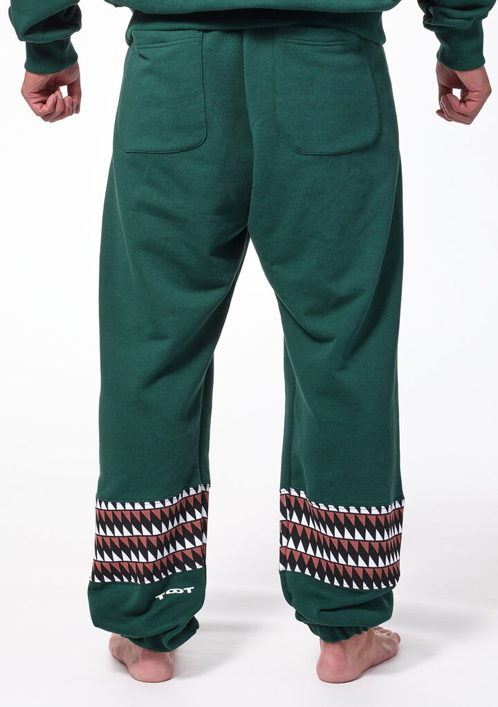 Tribal△ Jogger Pants,グリーン, medium image number 2