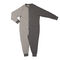 Half Stipe Union Suit,gray, swatch