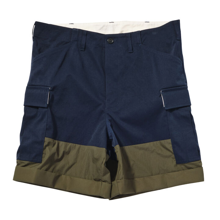 6 Pockets Cargo Shorts,navy, medium image number 0