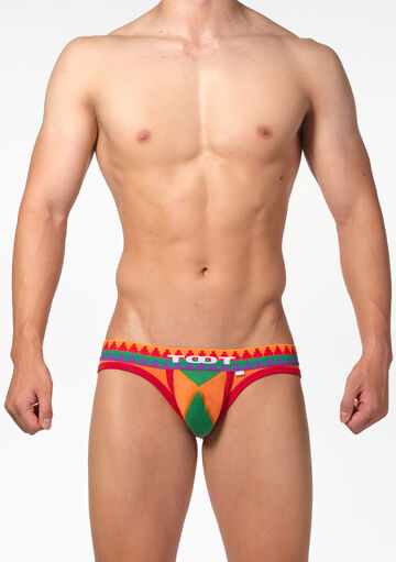 Tribal Cross-Cup Bikini,orange, small image number 1