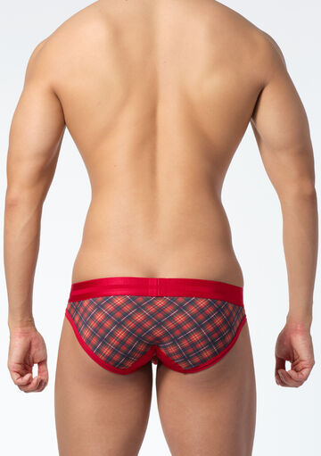 TOOT Tartan Check Bikini,red, small image number 2