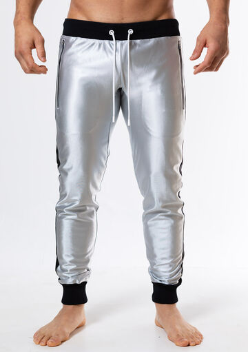 Bright Fit Pants,silver, small image number 1