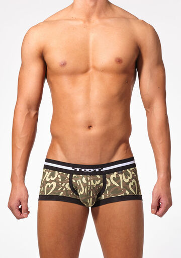 Heart Camo Boxer,olive, small image number 1