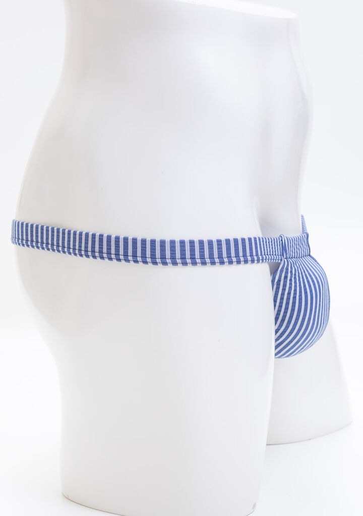 Seersucker Jersey Thong,white, medium image number 8