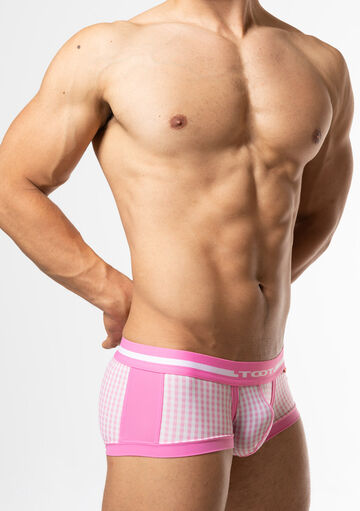 Gingham Check Boxer,pink, small image number 4