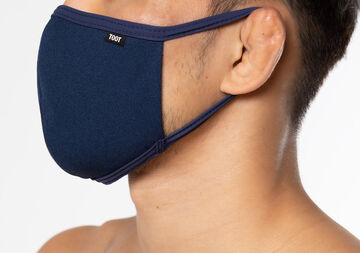 TOOT Stretch Face Mask,navy, small image number 1