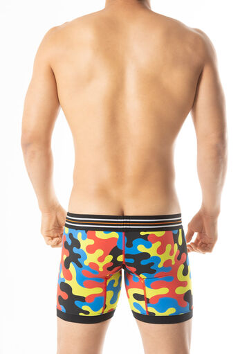 Vivid Camo Long Boxer,black, small image number 3