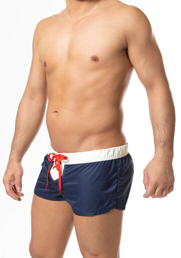 Lace-Up Board Short,navy, small image number 2