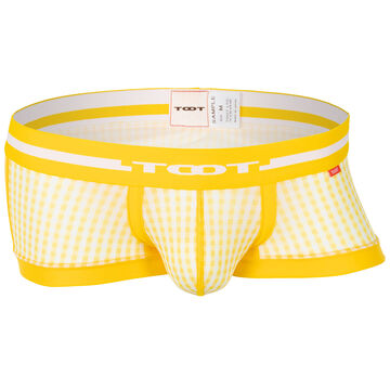 Gingham Check Boxer,yellow, small image number 0