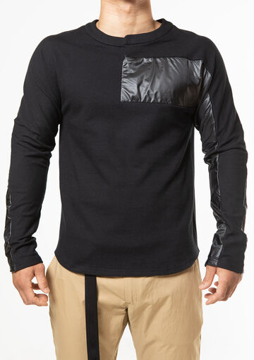 Solid Dolman Long Sleeve,black, small image number 1