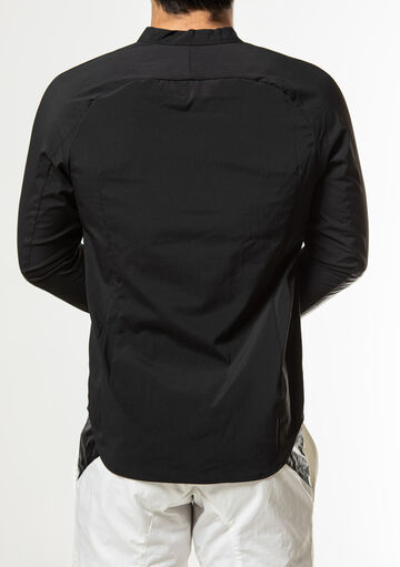 Solid Kimono Shirt,black, small image number 7