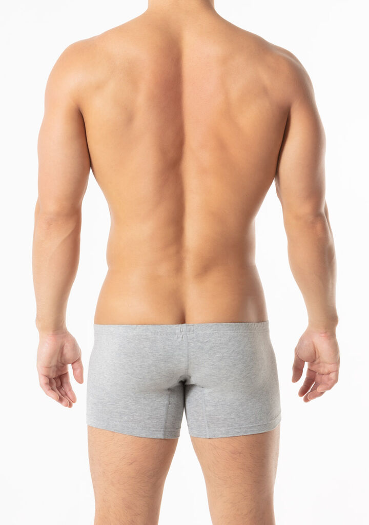 Cotton Long Boxer,gray, medium image number 3