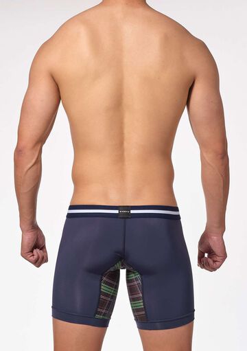 Madras Plaid Long Boxer,, small image number 2