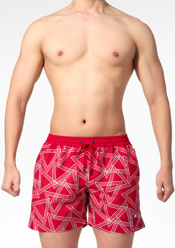 Triangle Line Surf Shorts,red, small image number 1