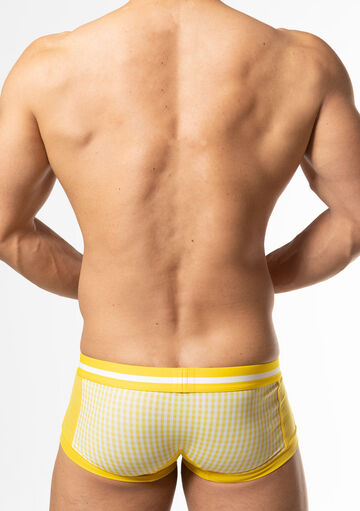 Gingham Check Boxer,yellow, small image number 3