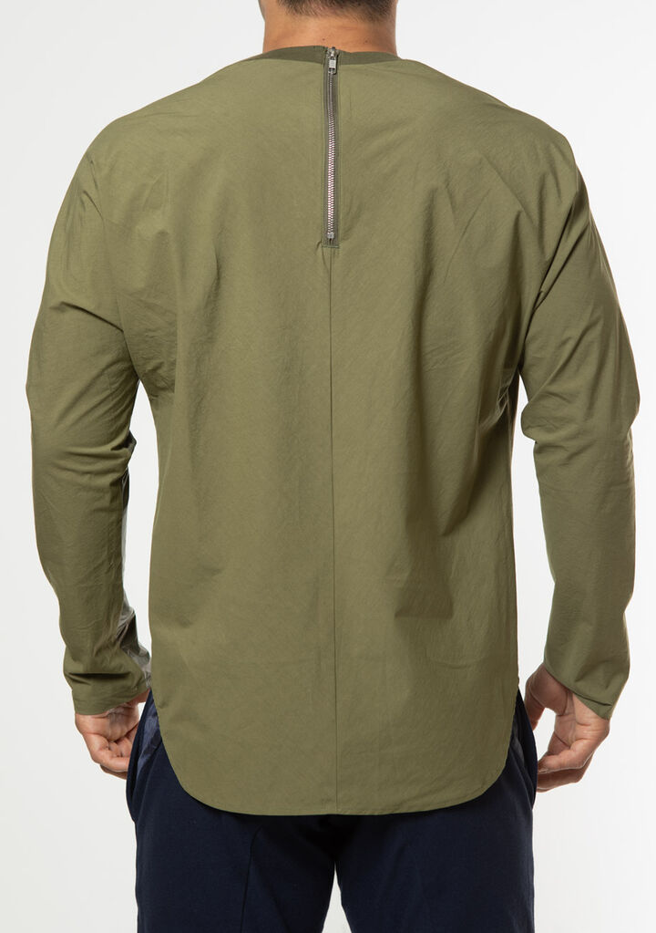 Solid Dolman Shirt,olive, medium image number 3