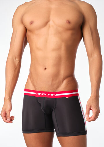 Side Band Long Boxer,black, small image number 1